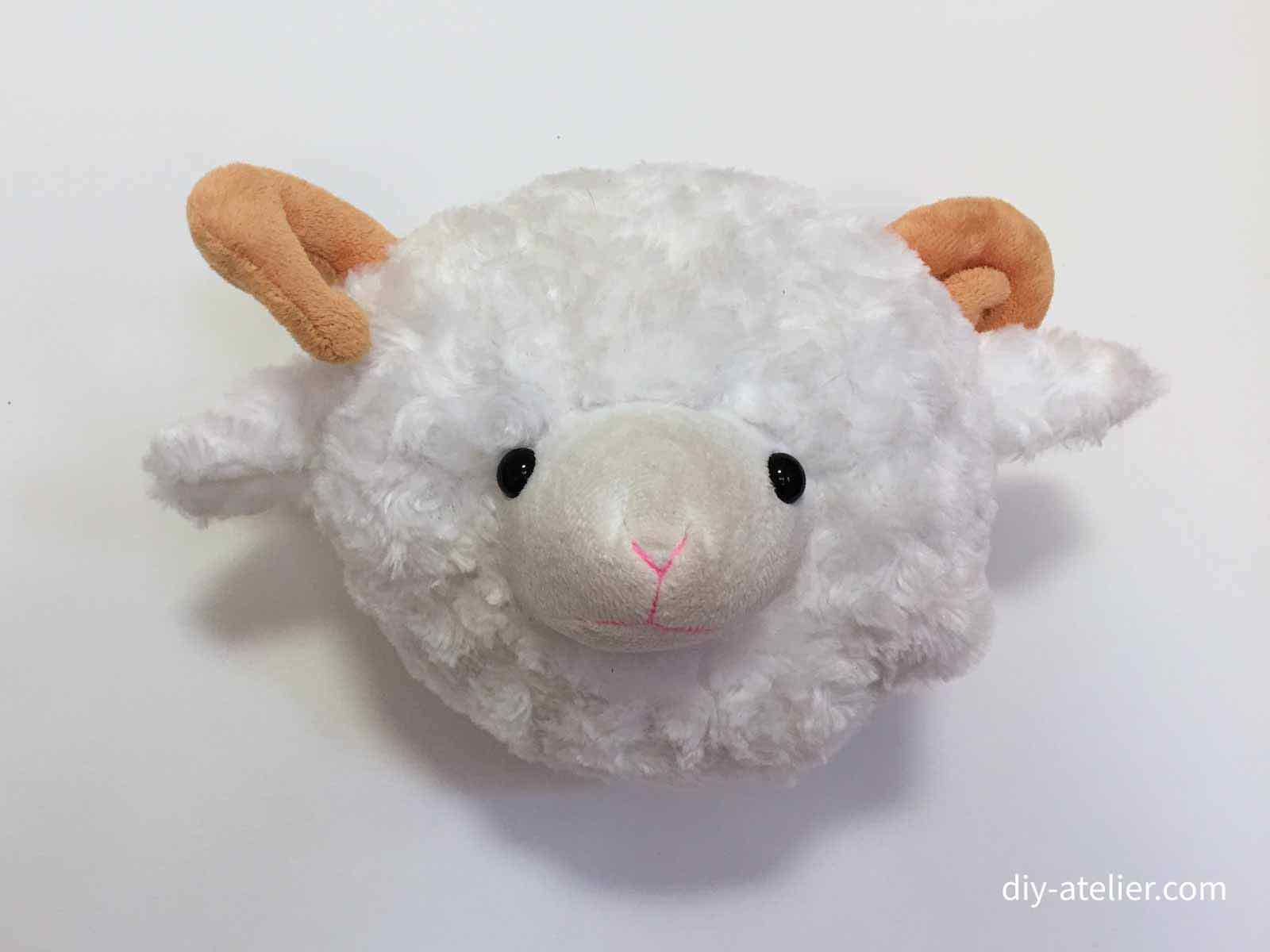 リメイク 羊の帽子からアニマルヘッド 作り方 Diy Atelier