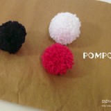 指を使った毛糸のミニポンポンの作り方 Diy Atelier
